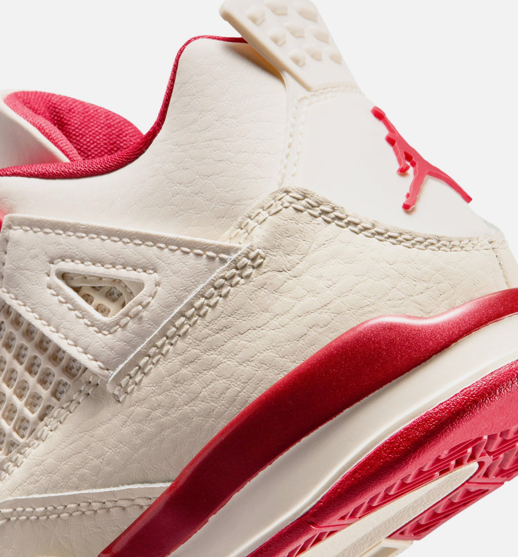 Air Jordan 4 Retro “Valentine's Day” Preschool Lifestyle Shoes (PS)