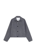 MSGM raglan-sleeve button-up jacket