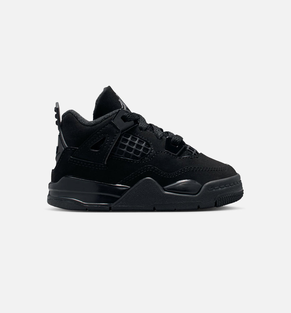 Air Jordan 4 Retro Black Cat Infant/Toddler Lifestyle Shoe
